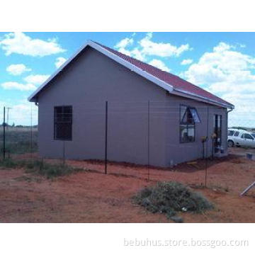 Heat Insulation Cement Concrete Prefabricated House For Poo